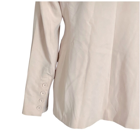 BCBGMAXAZRIA Corpcore Classic Money Maker Office Blazer Bear Pink Women's Size M - Picture 9 of 13